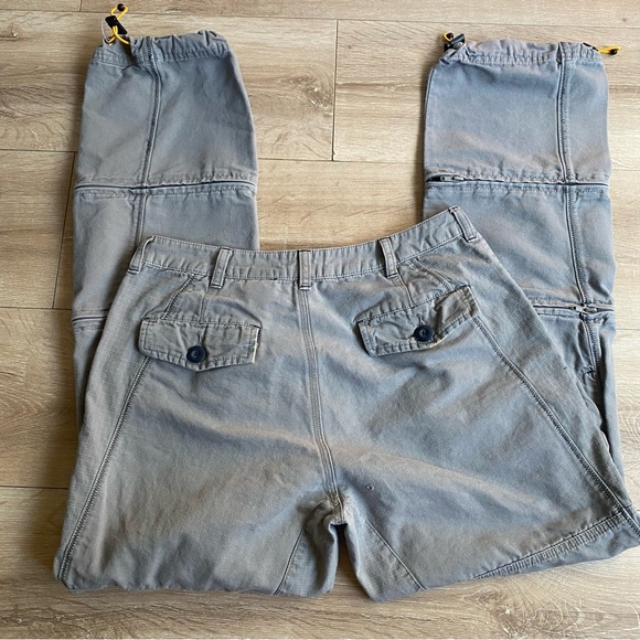Vintage Y2K Triple Five Soul cargo pants convertible zip off pants - Picture 4 of 14